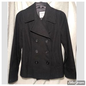 Old Navy Dbl Breasted Wool Pea Coat SZ S